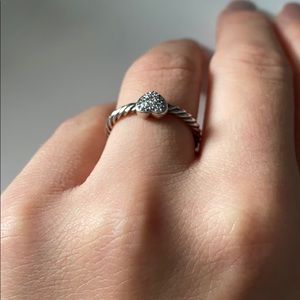 David Yurman heart ring